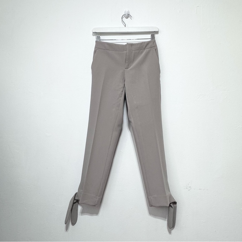 Banana Republic Mid Rise Ankle Crop Tie Pants Size 00